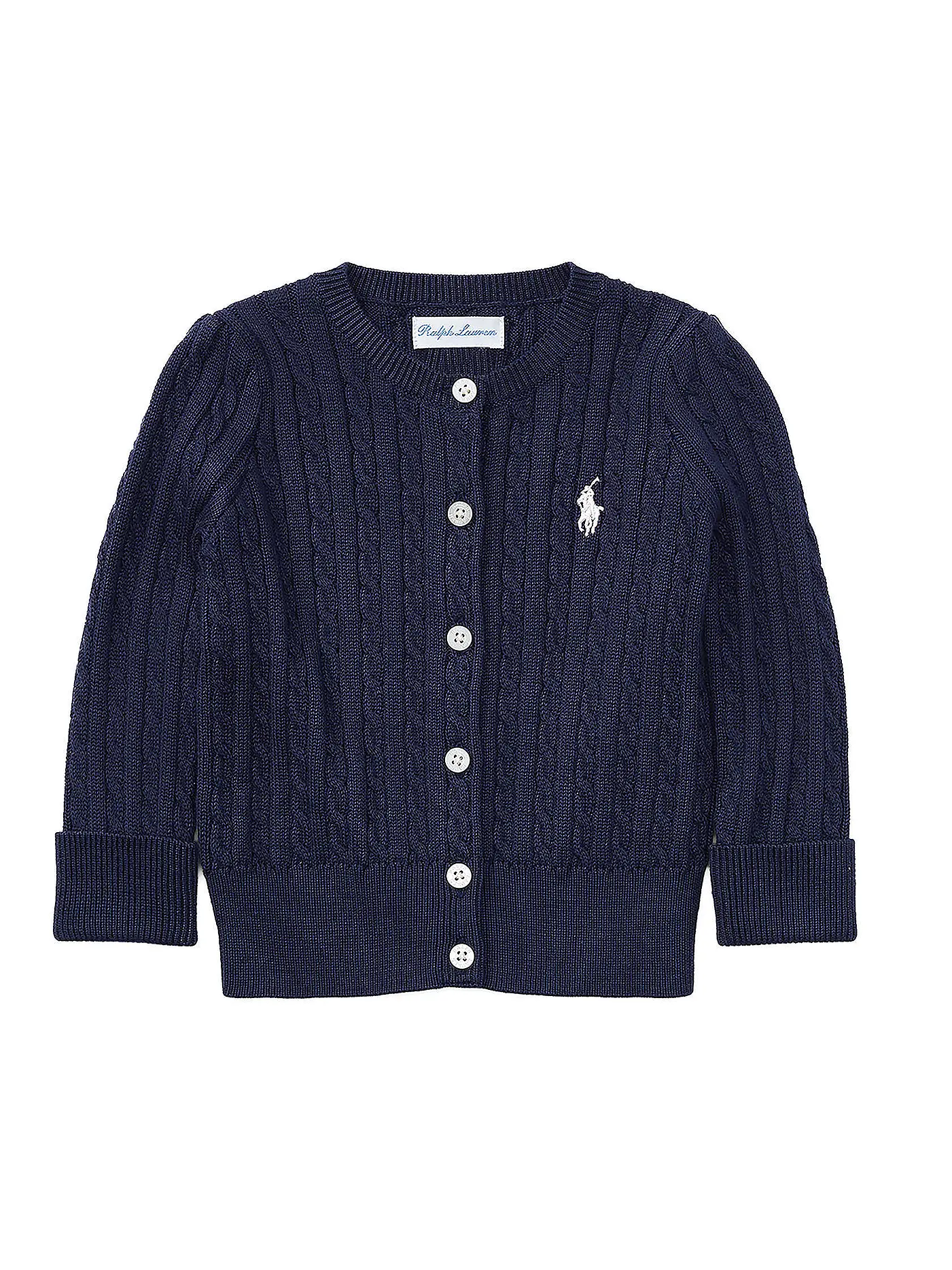 POLO RALPH LAUREN | Mädchen Strickjacke | dunkelblau